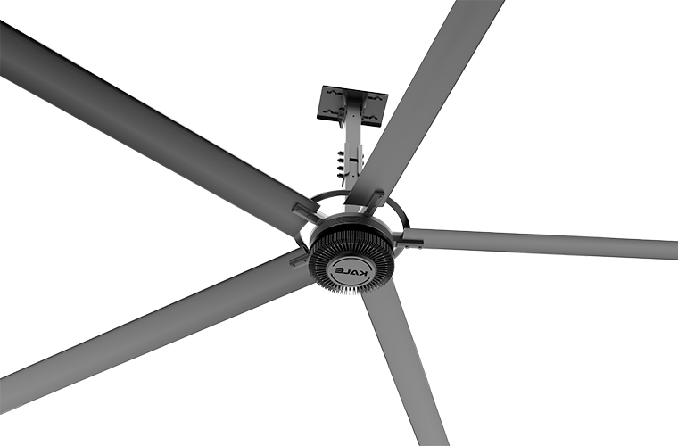 ventilador eurus 3 para techo de nave industrial 