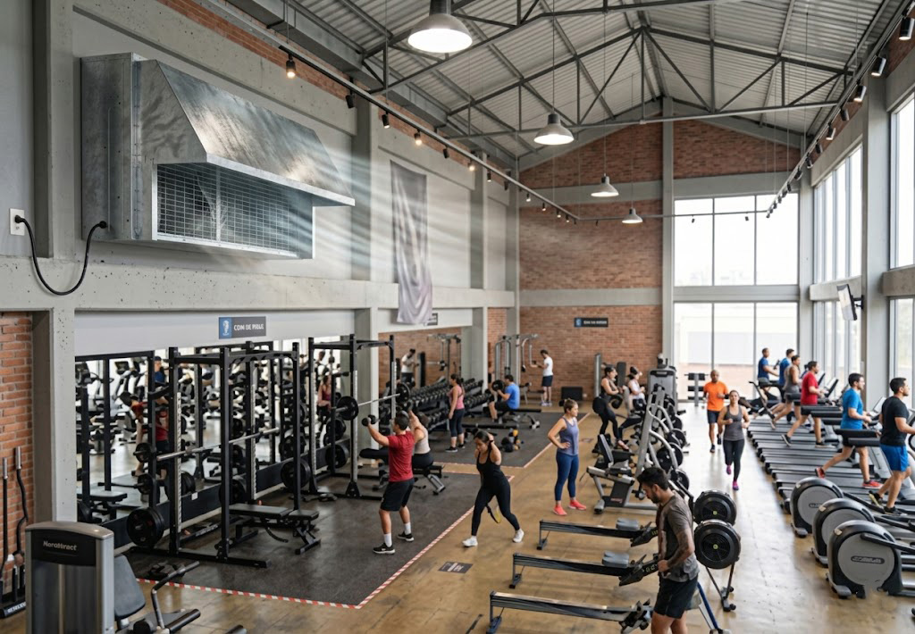 Complejos deportivos y gimnasios: 