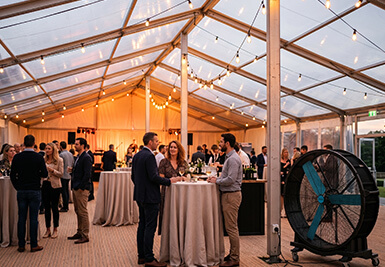 Eventos y hangares: